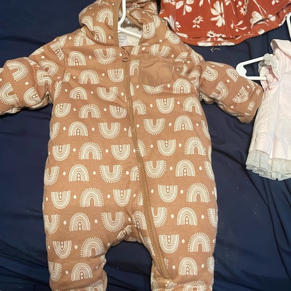 Baby clothing from preemie to 6 months. All rarely worn.
